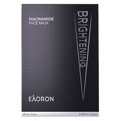  Eaoron 天然光速美白面膜（黑）美白淡斑 保湿补水滋润平衡 玻尿酸